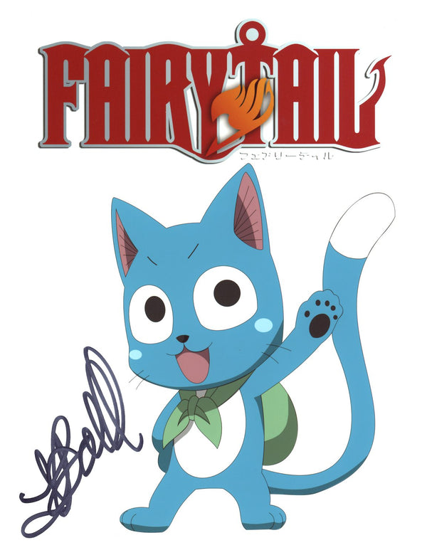 Tia Ballard Fairy Tail 8x10 Signed Photo JSA Certified Autograph