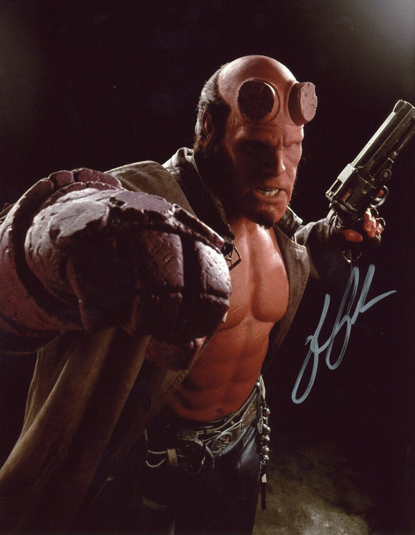 Ron Perlman Hellboy 8x10 Signed Photo JSA Certified Autograph