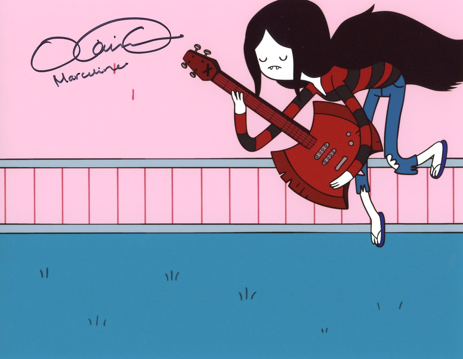 Olivia Olson Adventure Time 8x10 Signed Photo JSA Certified Autograph