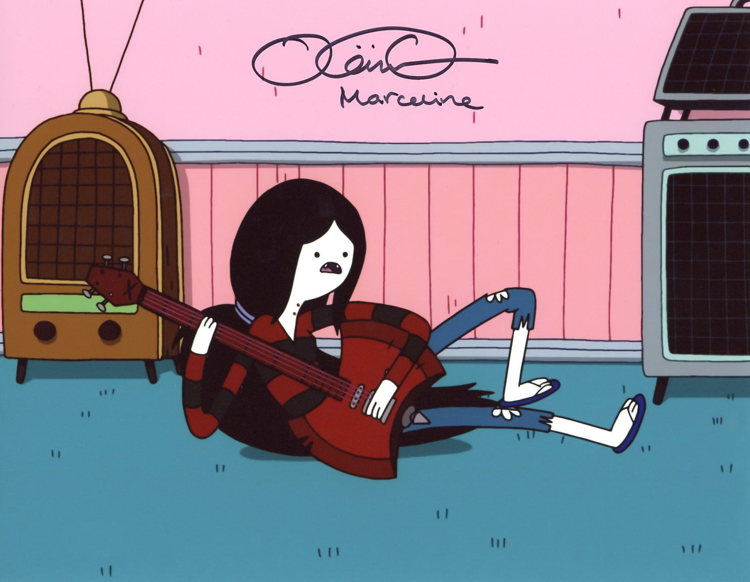 Olivia Olson Adventure Time 8x10 Signed Photo JSA Certified Autograph