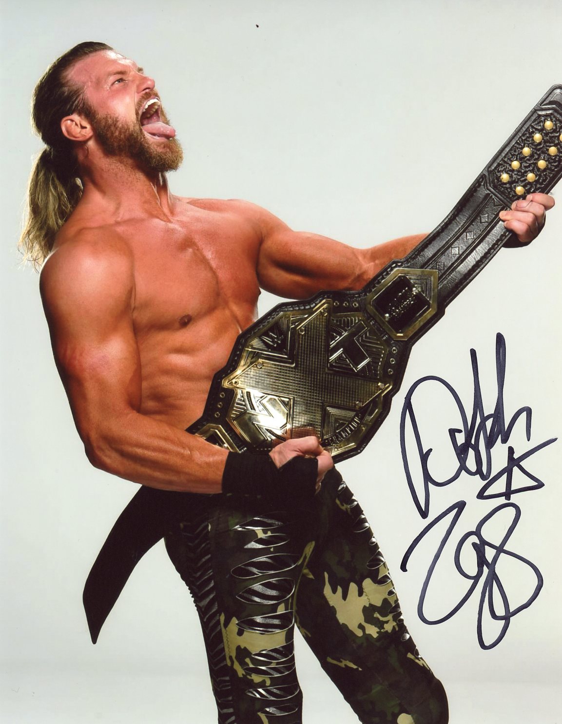 Dolph Ziggler WWE Wrestling 8x10 Signed Photo JSA Certified Autograph
