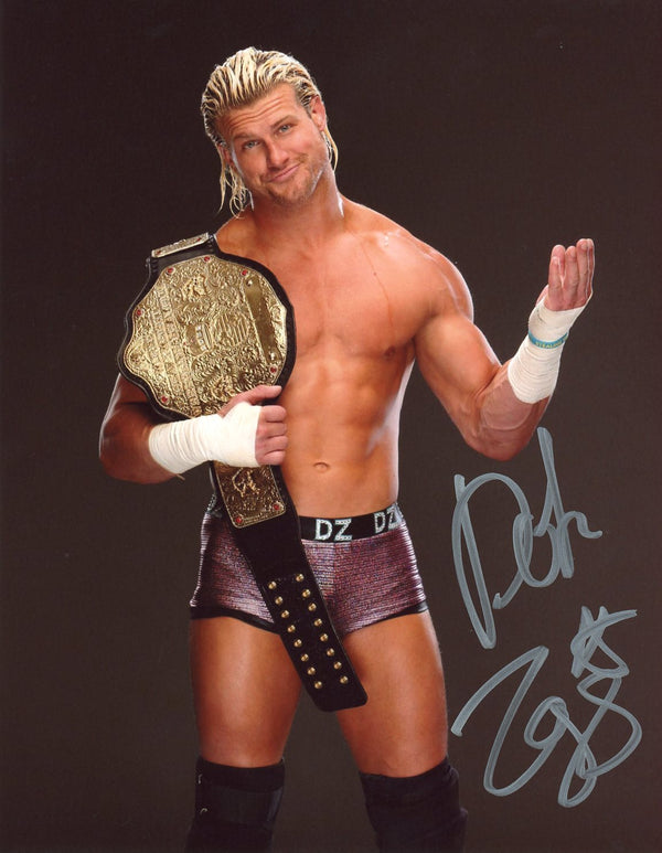 Dolph Ziggler WWE Wrestling 8x10 Signed Photo JSA Certified Autograph