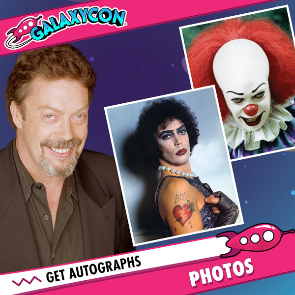 Tim Curry: Autograph Signing on Photos, June 29th