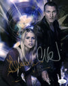 Doctor Who 8x10 Photo Signed Autograph Eccleston Piper JSA Certified COA