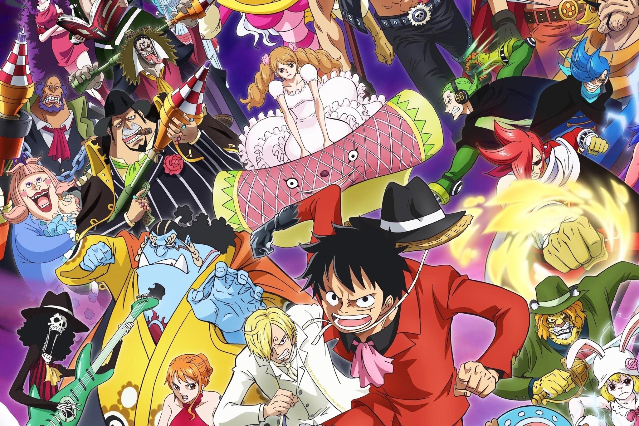 One Piece Cast: Autograph Signing on Photos, November 27