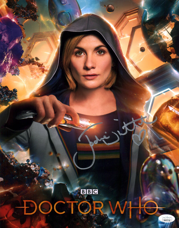 Jodie Whittaker Doctor Who 11x14 Signed Photo Poster JSA Certified Autograph GalaxyCon