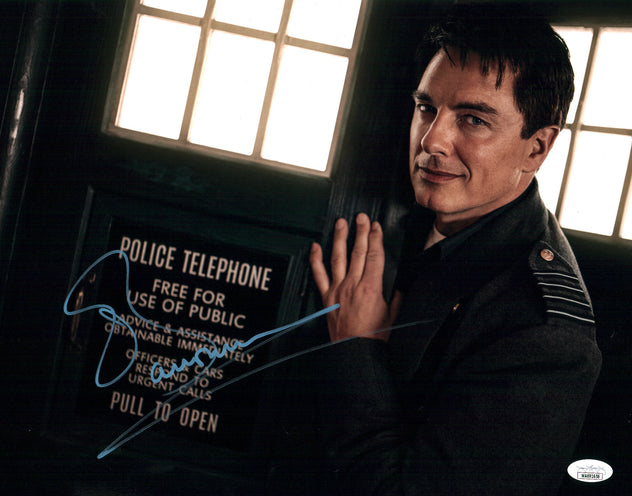 John Barrowman Doctor Who 11x14 Signed Photo Poster JSA Certified Autograph