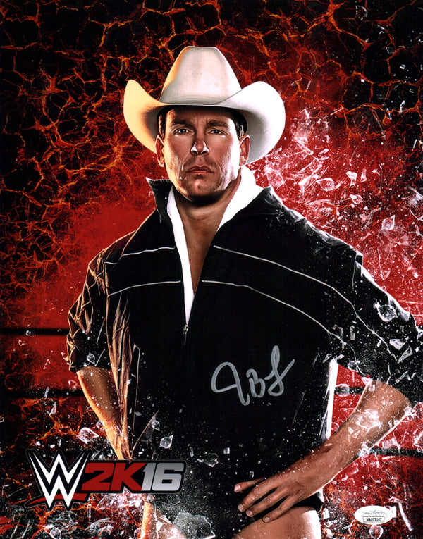 John Bradshaw Layfield JBL WWE Wrestling 11x14 Signed Photo Poster JSA COA Certified Autograph