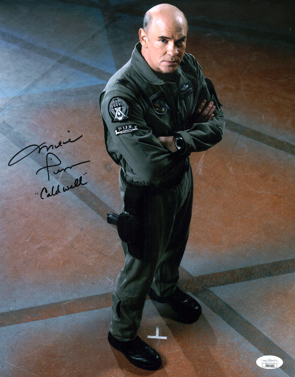 Mitch Pileggi Stargate Atlantis 11x14 Photo Poster Signed Autographed JSA Certified COA