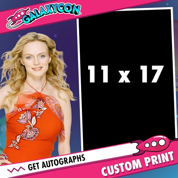 Heather Graham: Send In Your Own Item to be Autographed, SALES CUT OFF 11/20/26