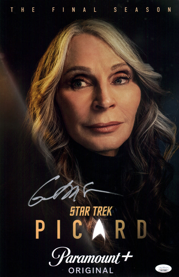 Gates McFadden Star Trek: Picard 11x17 Signed Mini Poster JSA Certified Autograph