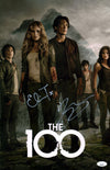 The 100 11x17 Photo Poster Taylor Morley Signed Autographed JSA Certified COA
