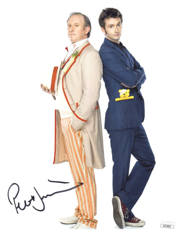Peter Davison Doctor Who 8x10 Signed Photo JSA Certified Autograph