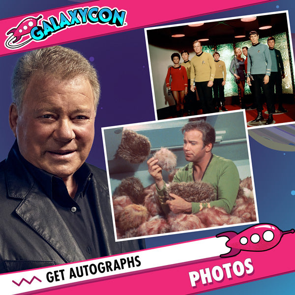 William Shatner: Autograph Signing on Photos, November 16th