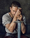 Charlie Hunnam: Autograph Signing on Photos, November 27