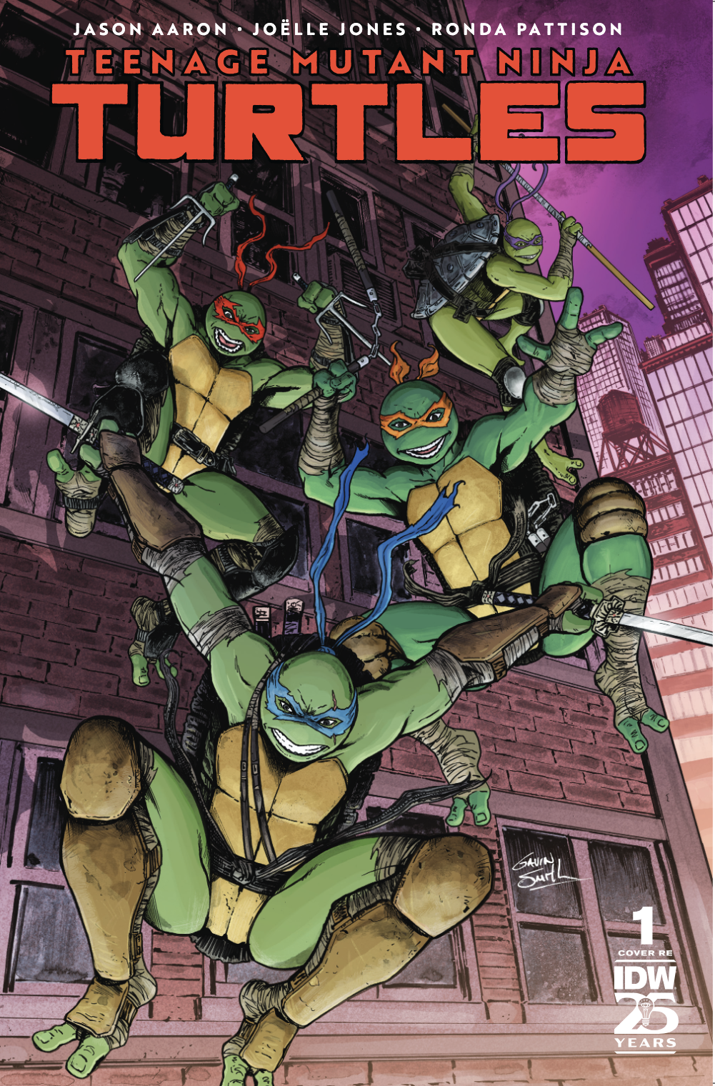 Teenage Mutant Ninja Turtles 2024 #1 Foil Cover A GalaxyCon Exclusive Comic Book