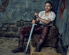 Charlie Hunnam: Autograph Signing on Photos, November 27