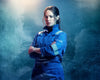 Emily Hampshire: Autograph Signing on Photos, November 27