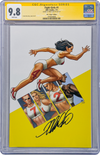 Fight Girls #1 AWA Studios GalaxyCon Virgin Variant CGC Signature Series 9.8 Signed Frank Cho