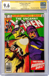 Marvel Comics Uncanny X-Men #142 CGC Signature Series 9.6 Signed Chris Claremont