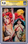 Vampirella Vs. Red Sonja #v2 #1 GalaxyCon Exclusive Virgin Variant CGC Signature Series 9.8 Signed Suspiria GalaxyCon