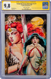 Vampirella Vs. Red Sonja #v2 #1 GalaxyCon Exclusive Virgin Variant CGC Signature Series 9.8 Signed Suspiria GalaxyCon