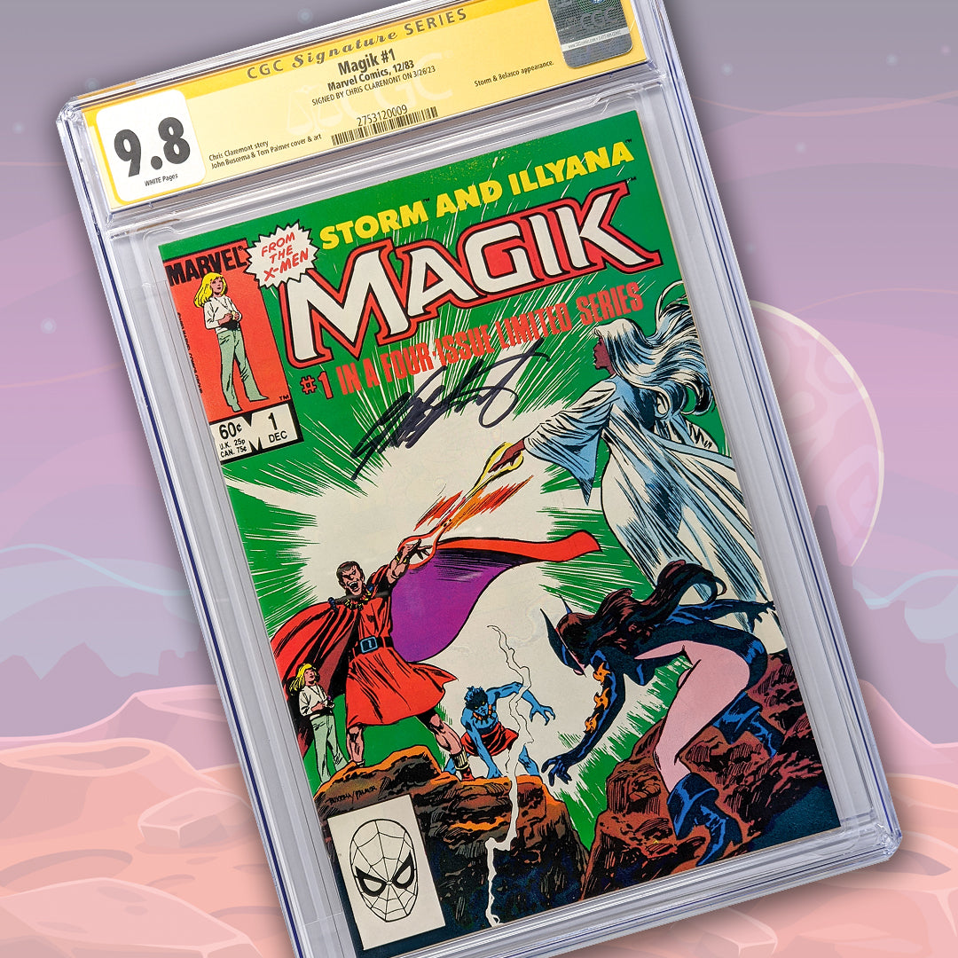 Marvel Comics Magik #1 CGC Signature Series 9.8 Signed Chris Claremont