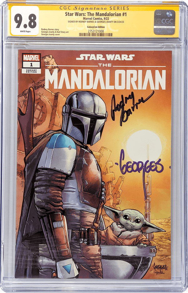 Star Wars: The Mandalorian #1 GalaxyCon Raleigh 2022 Exclusive Variant Star Wars: The Mandalorian #1 GalaxyCon Raleigh 2022 Exclusive Variant