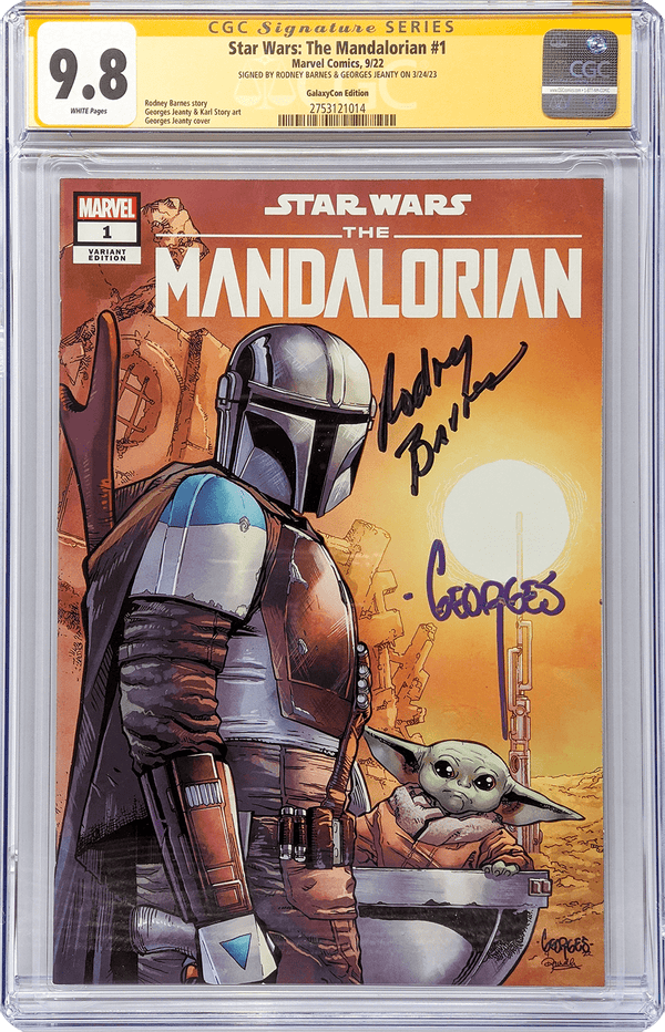 Star Wars: The Mandalorian #1 GalaxyCon Raleigh 2022 Exclusive Variant Star Wars: The Mandalorian #1 GalaxyCon Raleigh 2022 Exclusive Variant