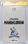 Star Wars: The Mandalorian #1 GalaxyCon Raleigh 2022 Exclusive Variant CGC Signature Series 9.8 Signed Barnes & Jeanty GalaxyCon