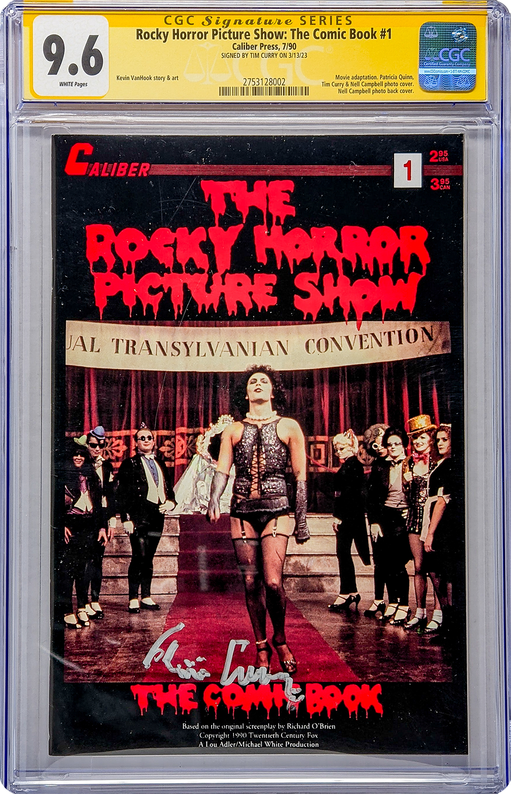 Rocky Horror Picture Show: The Comic Book #1 CGC Signature Series 9.6 Signed Tim Curry