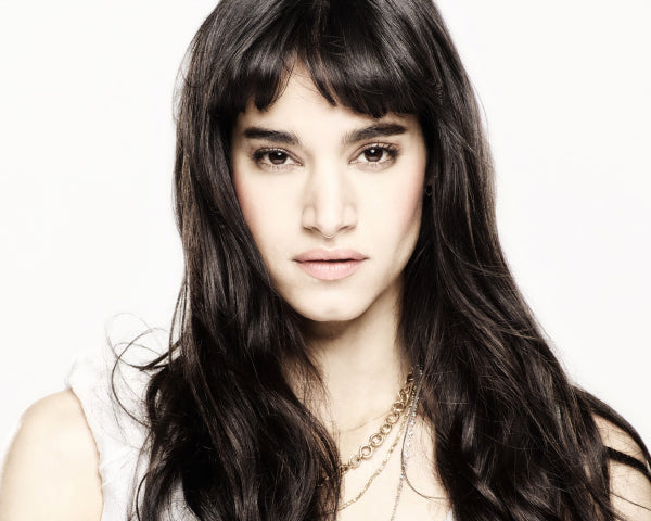 Sofia Boutella: Autograph Signing on Photos, July 4th