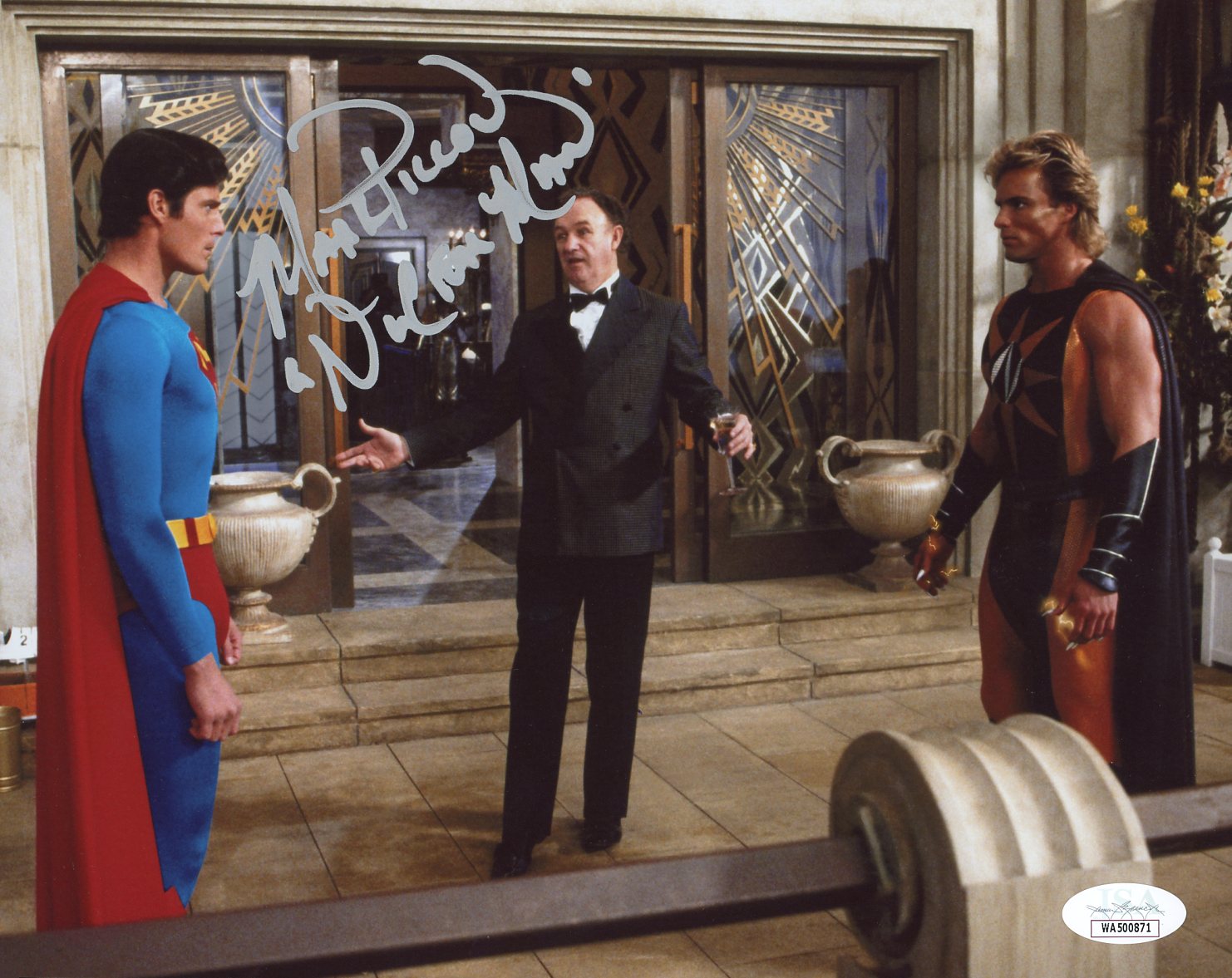 Mark Pillow Superman IV 8x10 Photo Signed Autographed JSA Certified