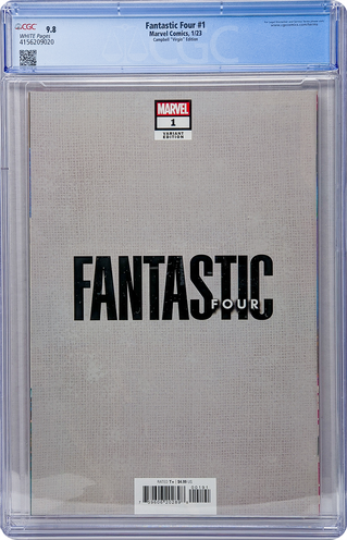 Marvel Fantastic Four #1 J. Scott Campbell 1:100 Virgin Variant CGC Universal Grade 9.8