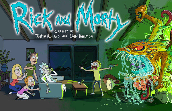 Rick & Morty: Duo Autograph Signing on Mini Posters, February 29th Grammer Parnell GalaxyCon Richmond