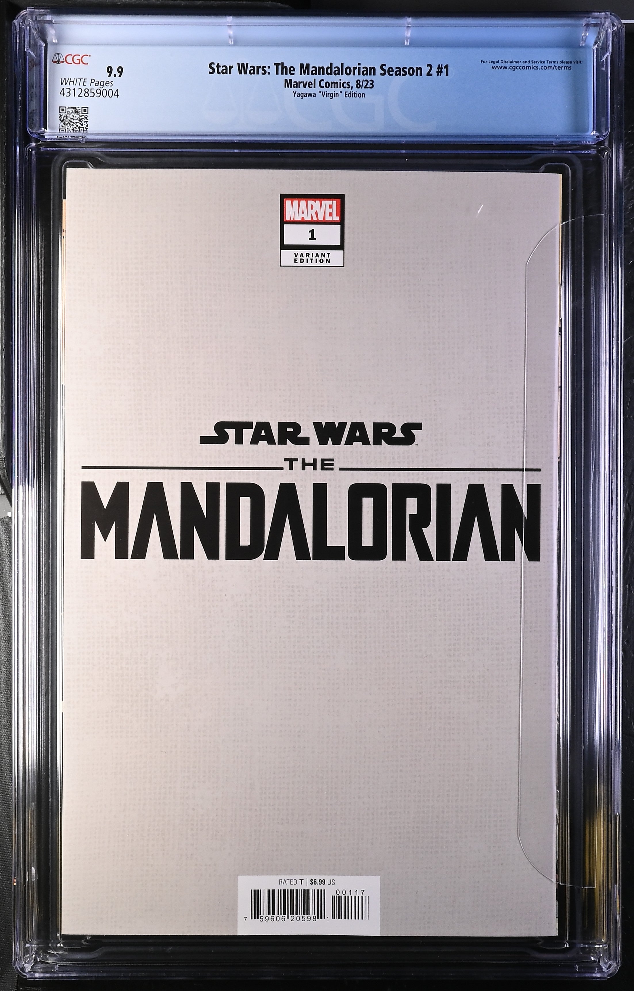 Star Wars: The Mandalorian Season 2 #1 Marvel Comics CGC Universal Grade 9.9 MINT GalaxyCon