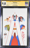 Gatchaman # 1 Virgin Variant GalaxyCon Exclusive CGC Signature Series 9.8 Signed & REMARKED by Gustavo Duarte