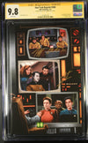 STAR TREK #500 "GARY SEVEN WATCHES" GALAXYCON VARIANT (COLOR) CGC SS 9.8 Signed by: Jeff Edwards