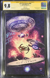 STAR TREK #500 "STAND OFF AT DS9" GALAXYCON VARIANT CGC SS 9.8 Signed by: Jeff Edwards