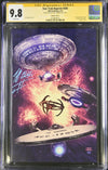 STAR TREK #500 "STAND OFF AT DS9" GALAXYCON VARIANT CGC SS 9.8 Signed by: Jeff Edwards
