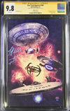 STAR TREK #500 "STAND OFF AT DS9" GALAXYCON VARIANT CGC SS 9.8 Signed by: Jeff Edwards