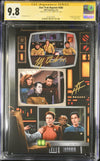 STAR TREK #500 "GARY SEVEN WATCHES" GALAXYCON VARIANT (COLOR) CGC SS 9.8 Signed by: Jeff Edwards