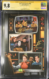 STAR TREK #500 "GARY SEVEN WATCHES" GALAXYCON VARIANT (COLOR) CGC SS 9.8 Signed by: Jeff Edwards