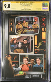 STAR TREK #500 "GARY SEVEN WATCHES" GALAXYCON VARIANT (COLOR) CGC SS 9.8 Signed by: Jeff Edwards