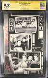 STAR TREK #500 "GARY SEVEN WATCHES" GALAXYCON VARIANT (B/W) CGC SS 9.8 Signed by: Jeff Edwards