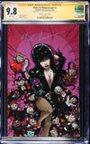 Elvira In Monsterland #1 GalaxyCon Jeanty Exclusive Virgin Variant CGC SS 9.8 Signed by: Cassandra Peterson