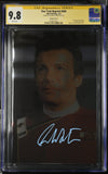 STAR TREK #500 "ADMIRAL KIRK" GALAXYCON FOIL PHOTO VARIANT CGC SS 9.8 Signed by: William Shatner
