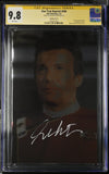 STAR TREK #500 "ADMIRAL KIRK" GALAXYCON FOIL PHOTO VARIANT CGC SS 9.8 Signed by: William Shatner
