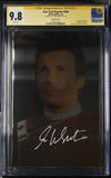 STAR TREK #500 "ADMIRAL KIRK" GALAXYCON FOIL PHOTO VARIANT CGC SS 9.8 Signed by: William Shatner