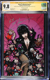 Elvira In Monsterland #1 GalaxyCon Exclusive Virgin Variant CGC SS 9.8 Signed by: Cassandra Peterson & Georges Jeanty